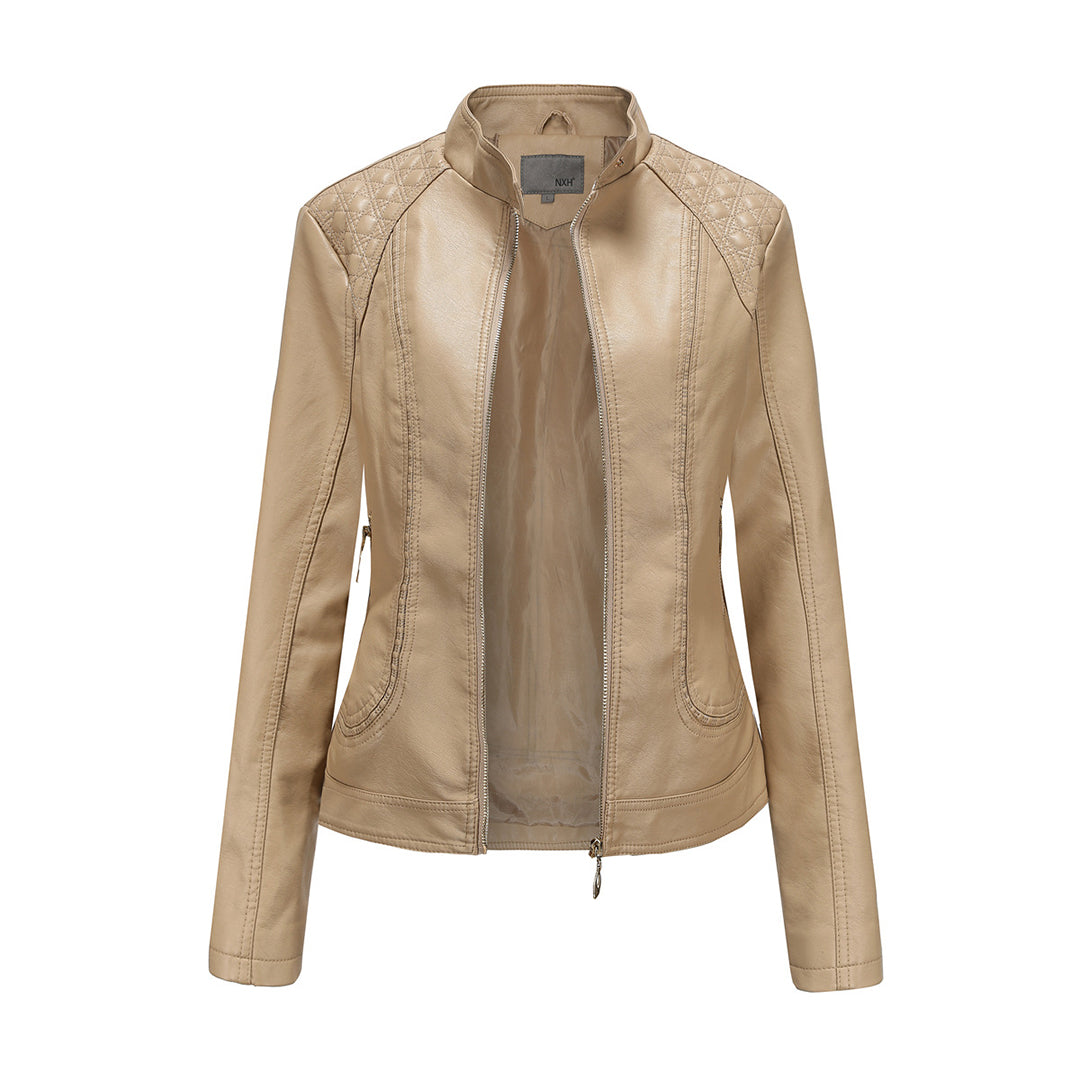 Stylische Lederjacke