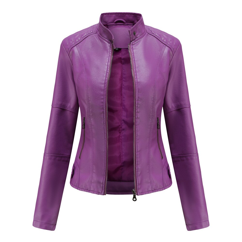 Schicke Lederjacke für Frauen
