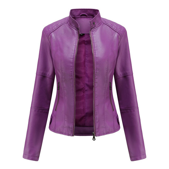 Schicke Lederjacke für Frauen