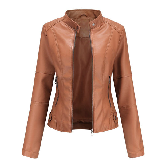 Schicke Lederjacke für Frauen