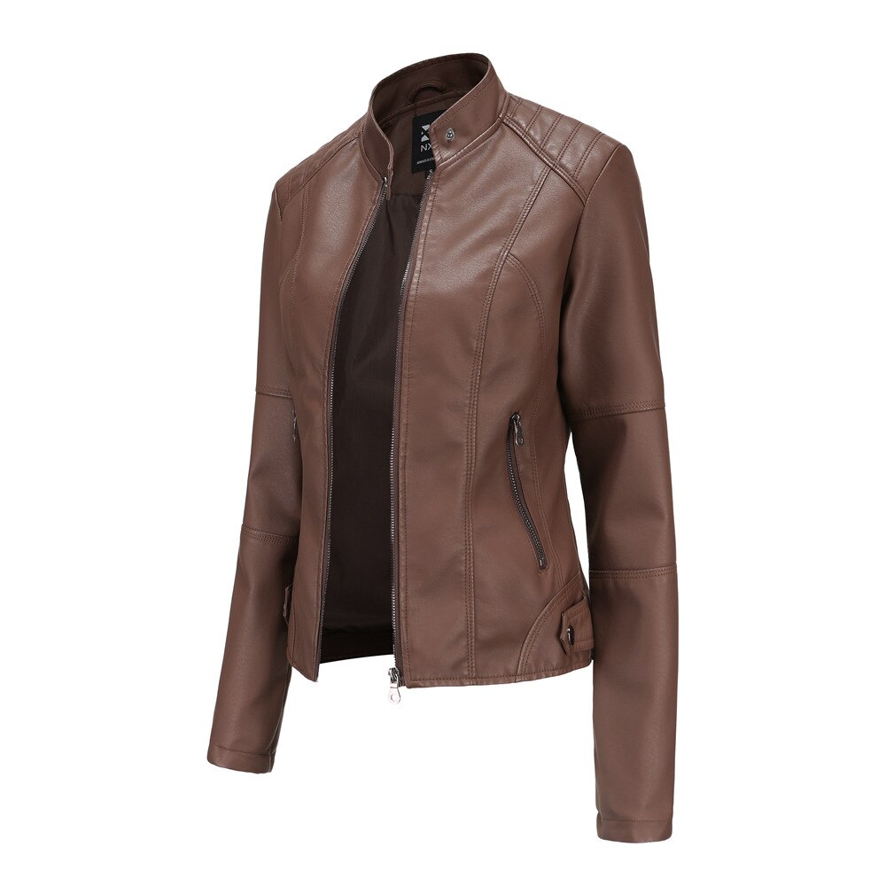 Schicke Lederjacke für Frauen