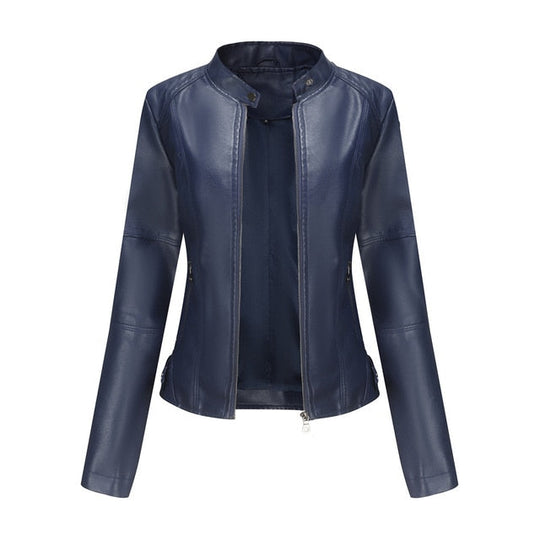 Epische Leder Damenjacke