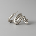 Sterling Silber Glatter Schlangenring | Shop Nory