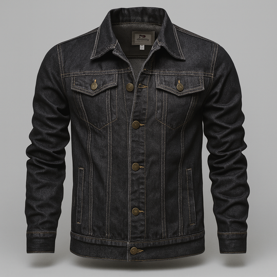 Denim-Truckerjacke für Herren