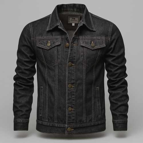 Denim-Truckerjacke für Herren