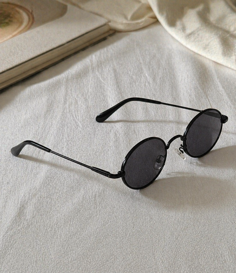 Runde Sonnenbrille Klassisches Design Leicht