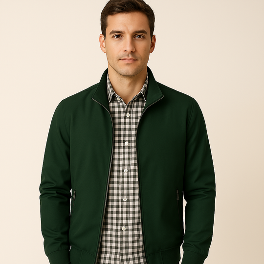 Stilvolle Winddichte Sommerjacke für Herren