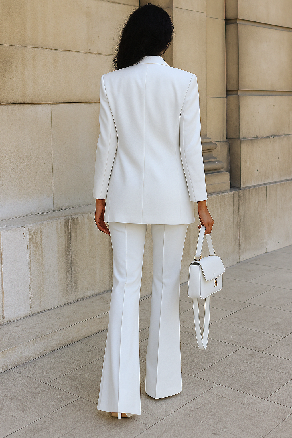 Stilvoller Blazer Satz für Damen mit Hose