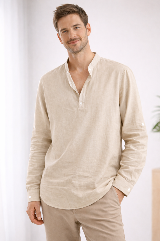 ShopNory – Elegantes hemd Mit Kragen