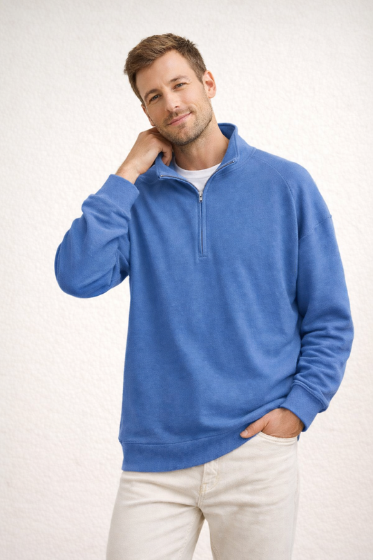 ShopNory | Herren Top Half-Zip mit Stehkragen