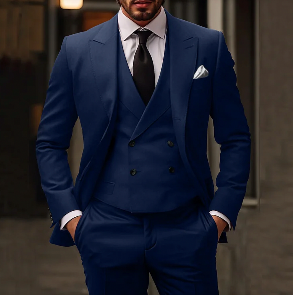 ShopNory | Herren Smoking 3-teilig - Blazer, Weste & Hose