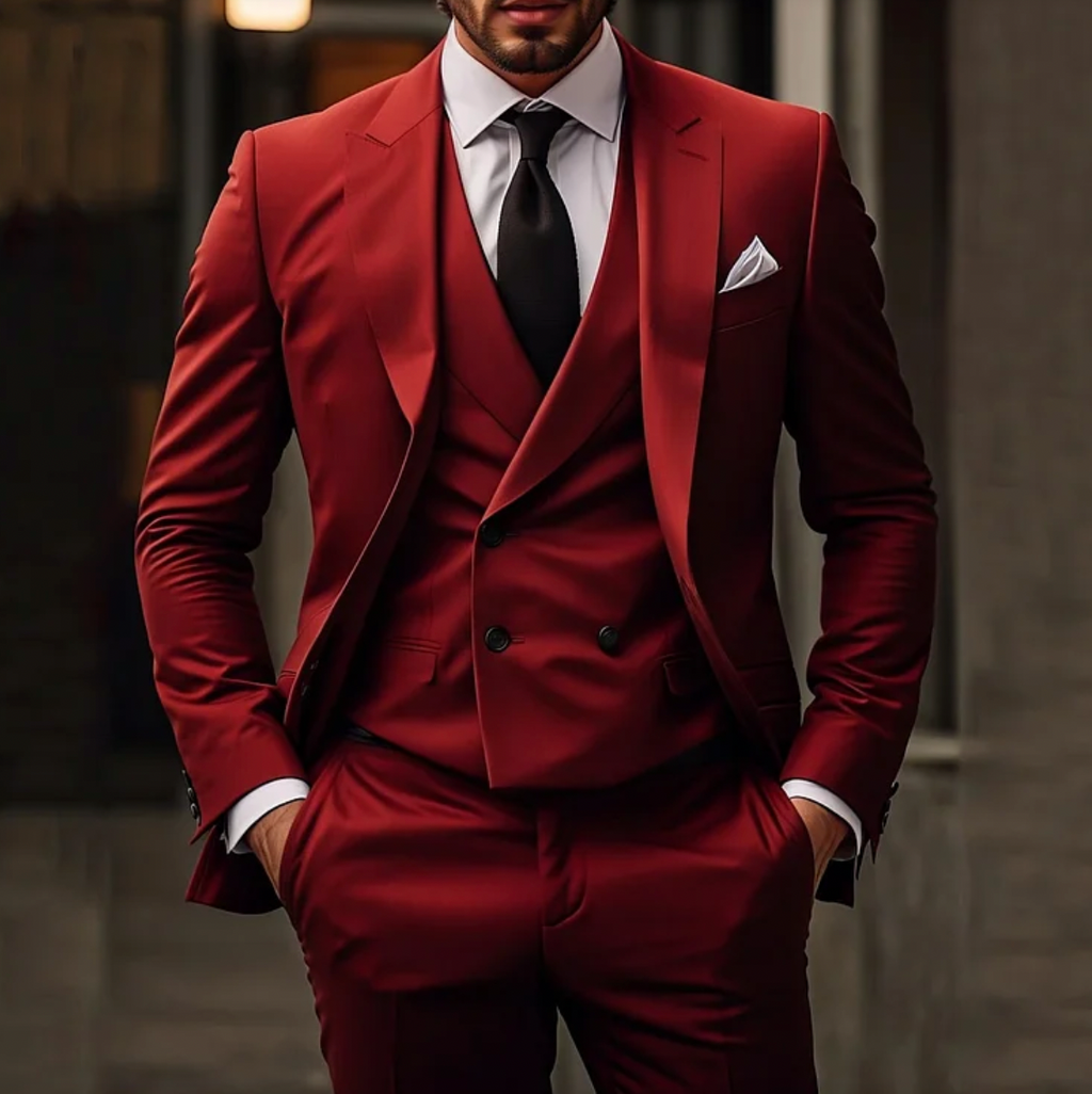 ShopNory | Herren Smoking 3-teilig - Blazer, Weste & Hose