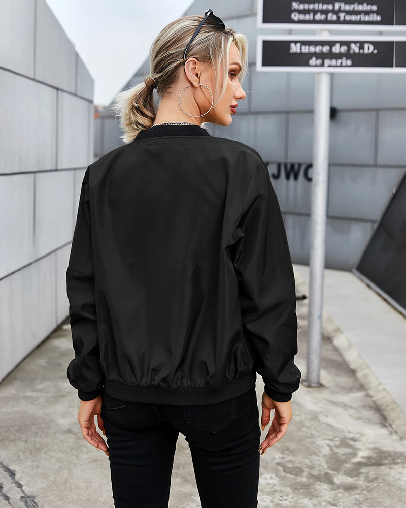 Klassische Bomberjacke