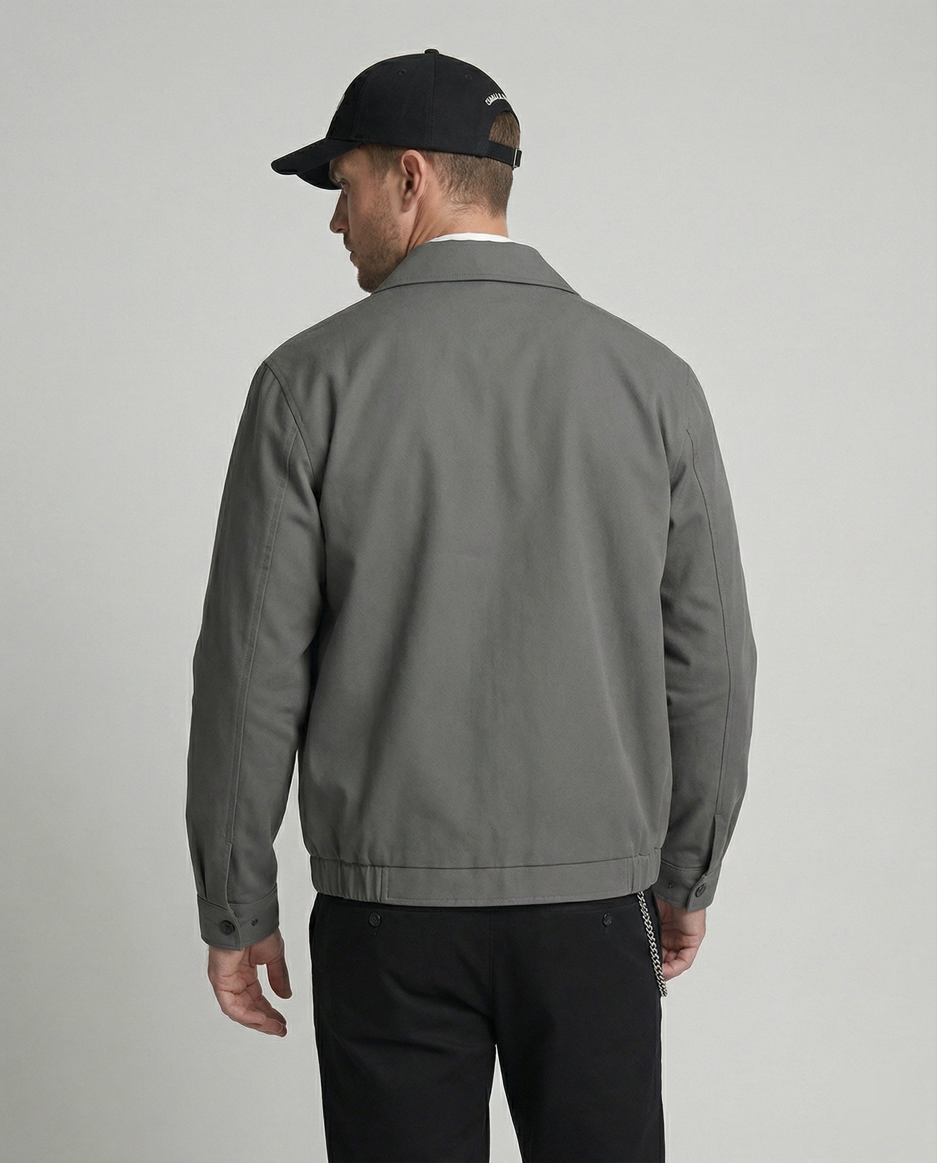 Herren Kurz-Blazer Retro BasShopnoryall Jacke mit Schulterpolstern