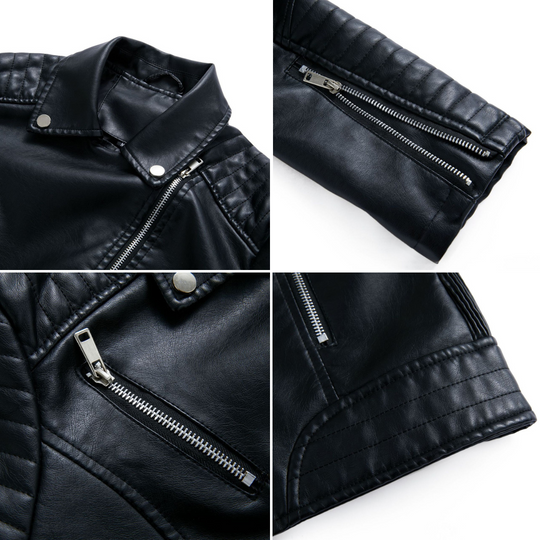 Elegante Lederjacke für Frauen