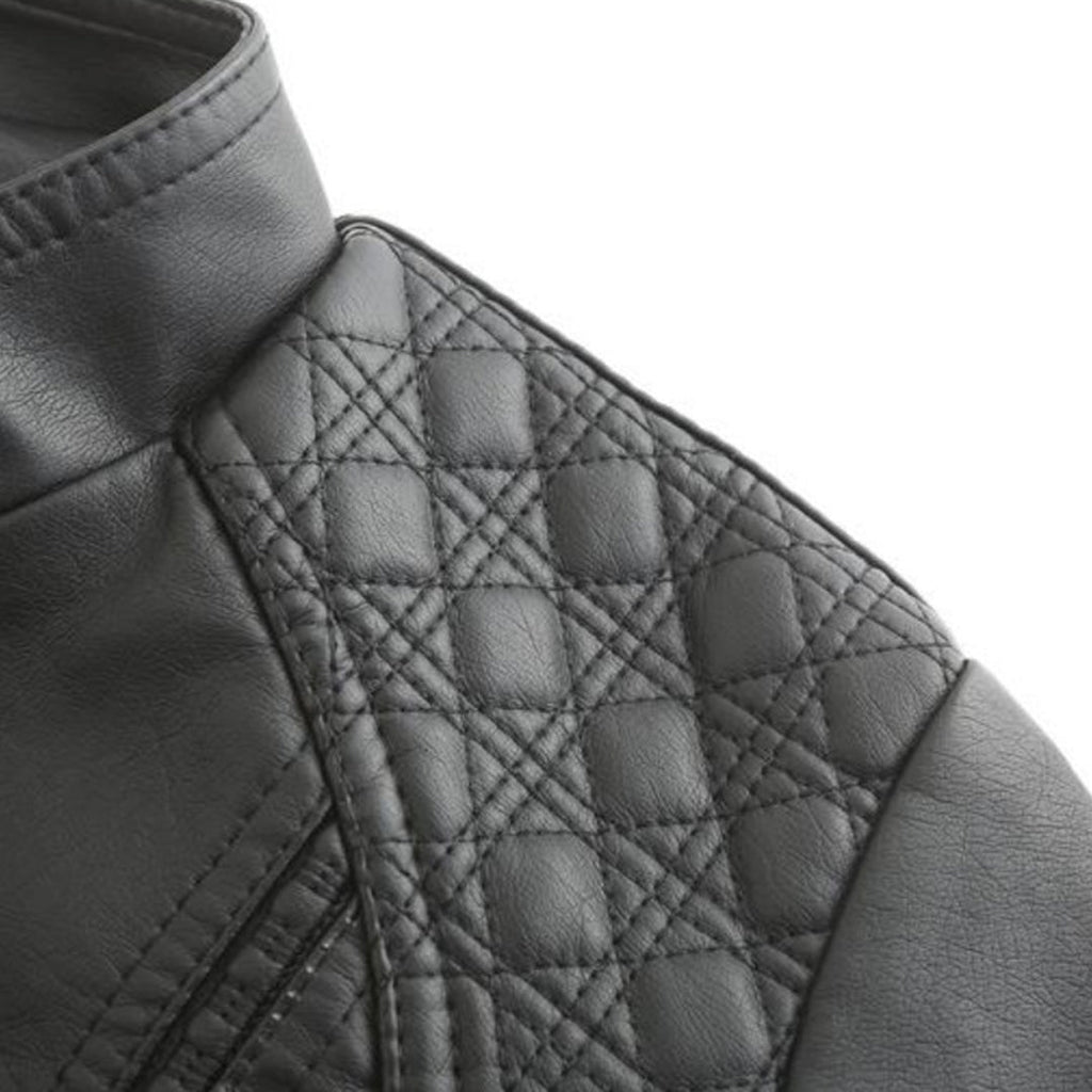 Stylische Lederjacke