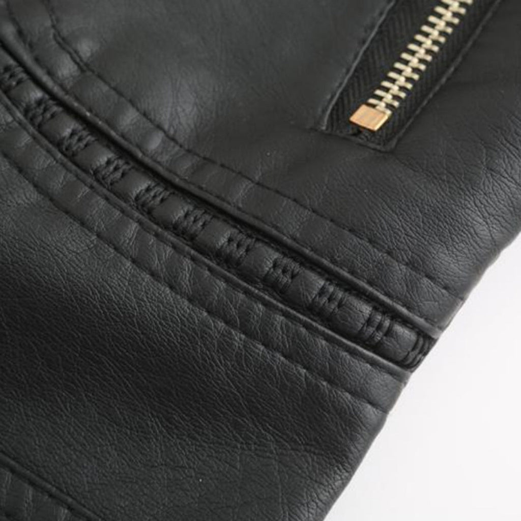 Stylische Lederjacke