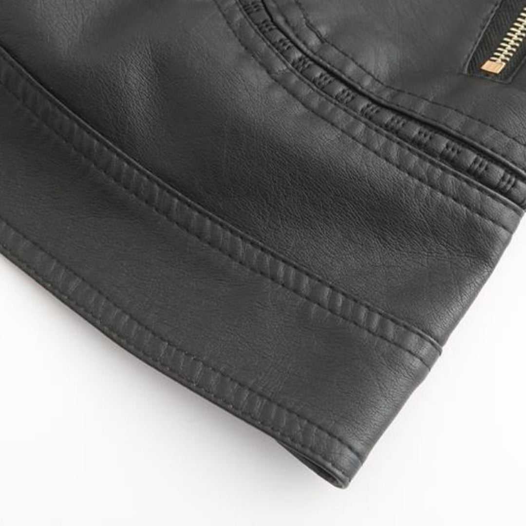 Stylische Lederjacke