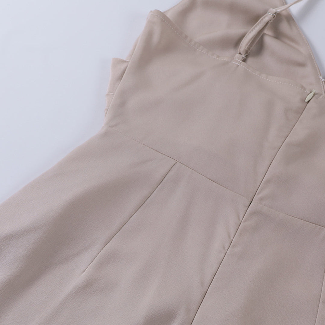 Ibiza Style Sommerkeid Aus Satin