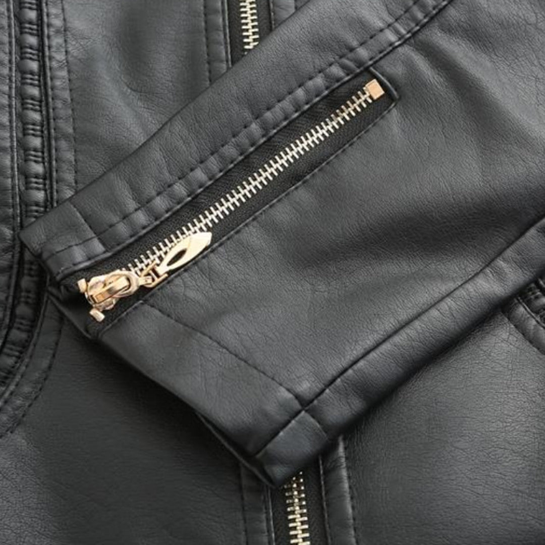 Elegante Lederjacke für Damen