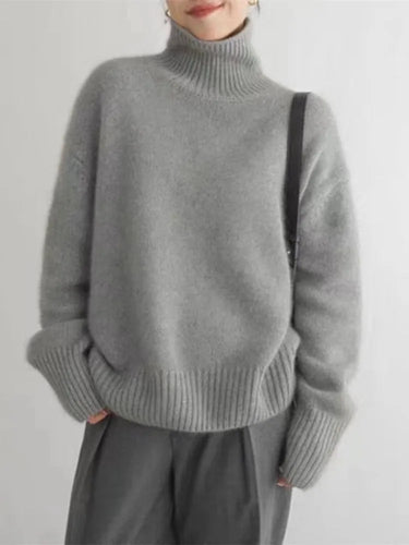Rollkragenpullover Damen