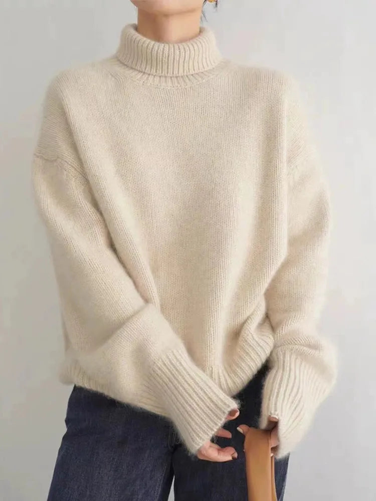 ShopNory | Damen Rollkragenpullover