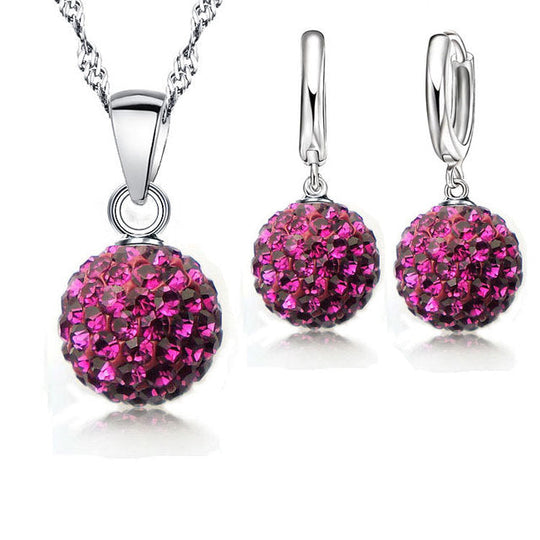 Kristall Disco | Silber Schmucksets | Shop Nory