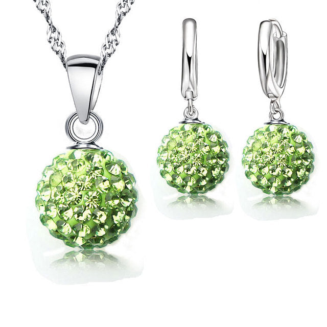 Kristall Disco | Silber Schmucksets | Shop Nory