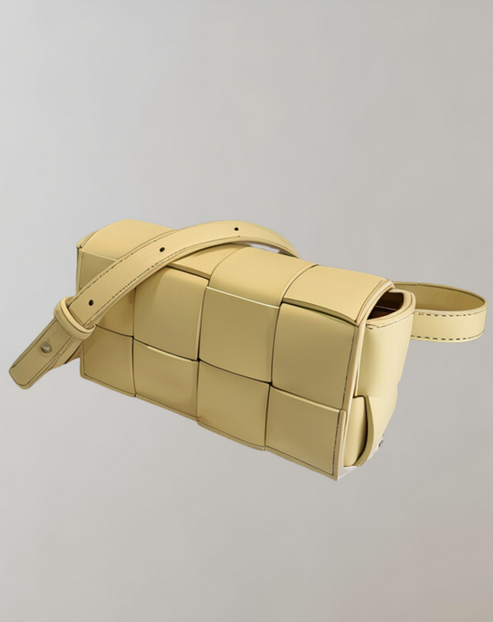 GShopnorylockte Umhängetasche Vegan Leder Damen Geflochtene Tasche Frauen