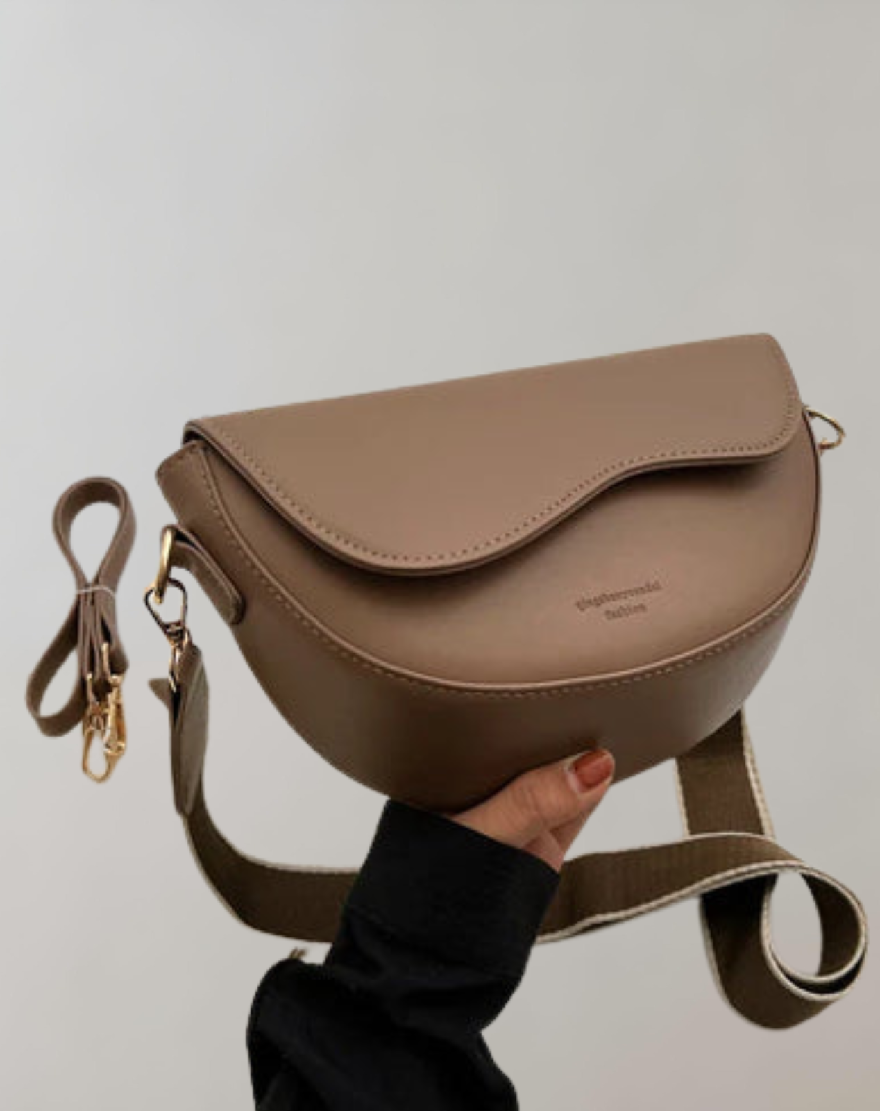 Veganer Leder Crossbody Bag Damen Modische Tasche
