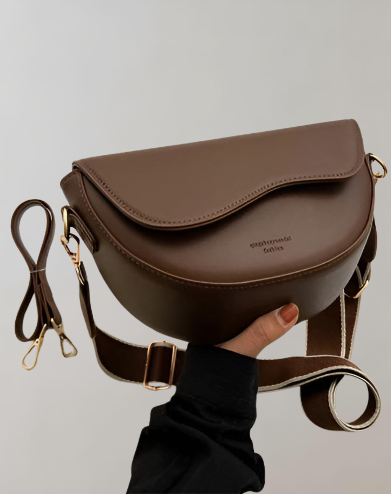 Veganer Leder Crossbody Bag Damen Modische Tasche