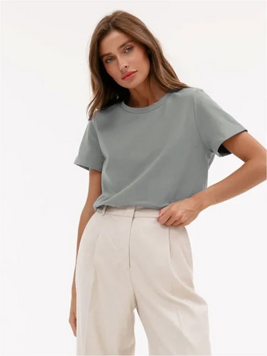 Damen-T-Shirt Aus 100% Baumwolle