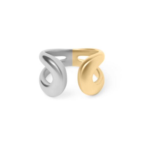 Gemütlicher Ring Bicolor | Shop Nory