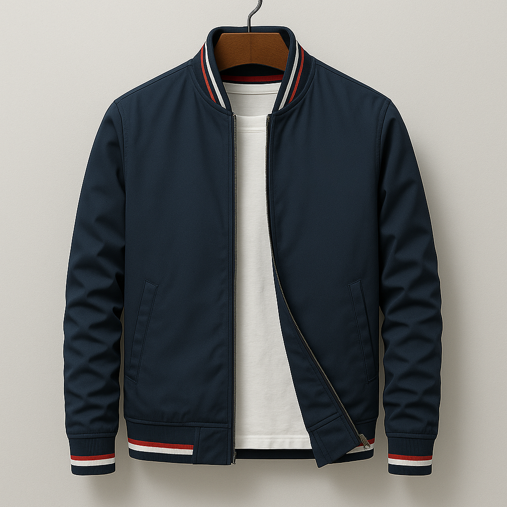 Schlanke Leichte Herren Bomberjacke für Modernen Stil