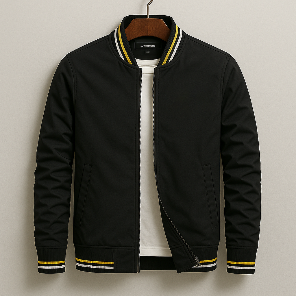 Schlanke Leichte Herren Bomberjacke für Modernen Stil