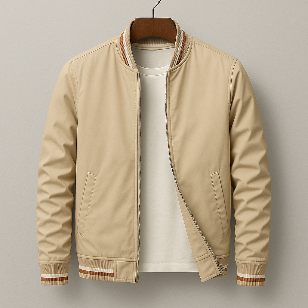Schlanke Leichte Herren Bomberjacke für Modernen Stil