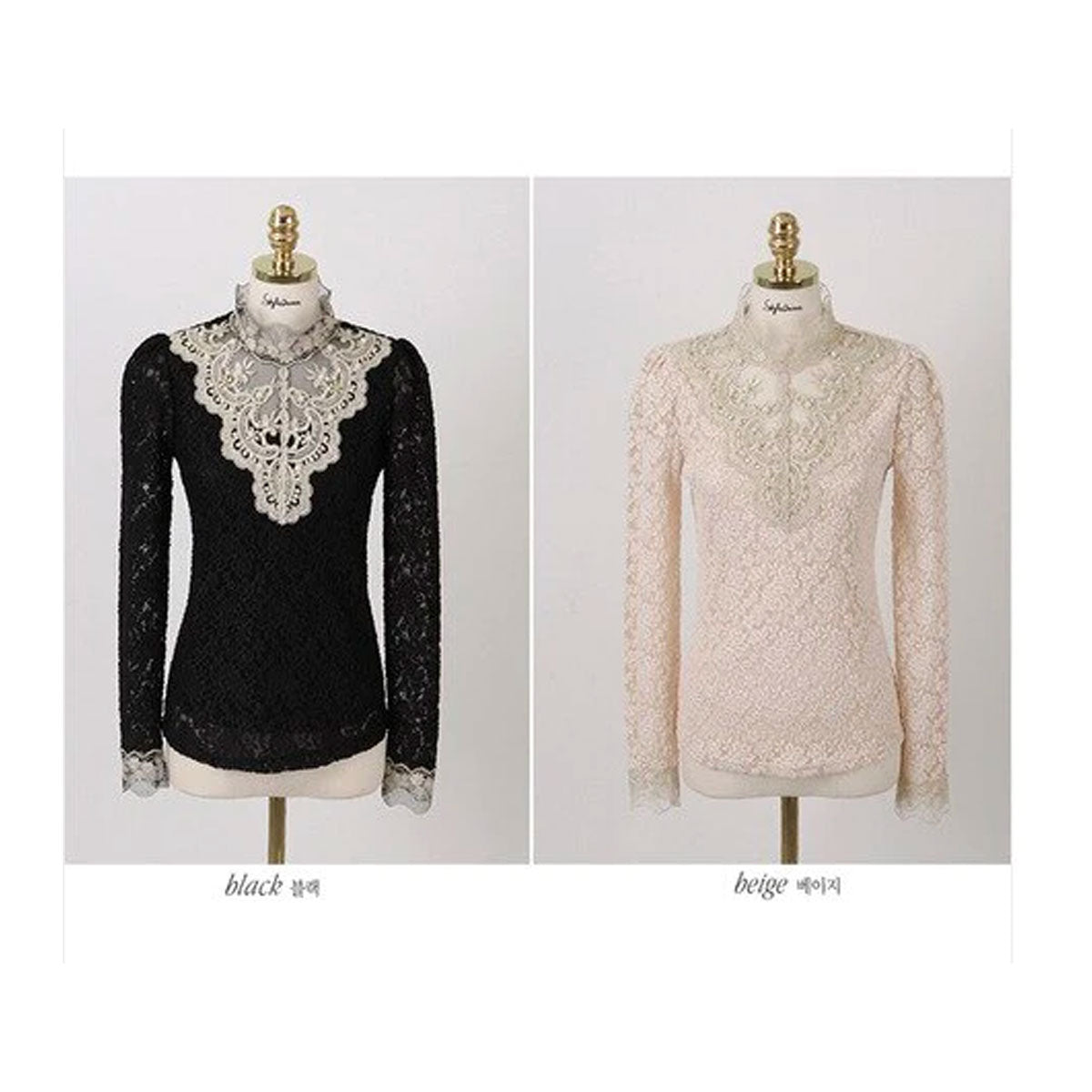 Shopnory | Stylische Gestickte Damenbluse