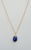 Lapis Lazuli Sternzeichen/Geburtsstein Halskette | Shop Nory
