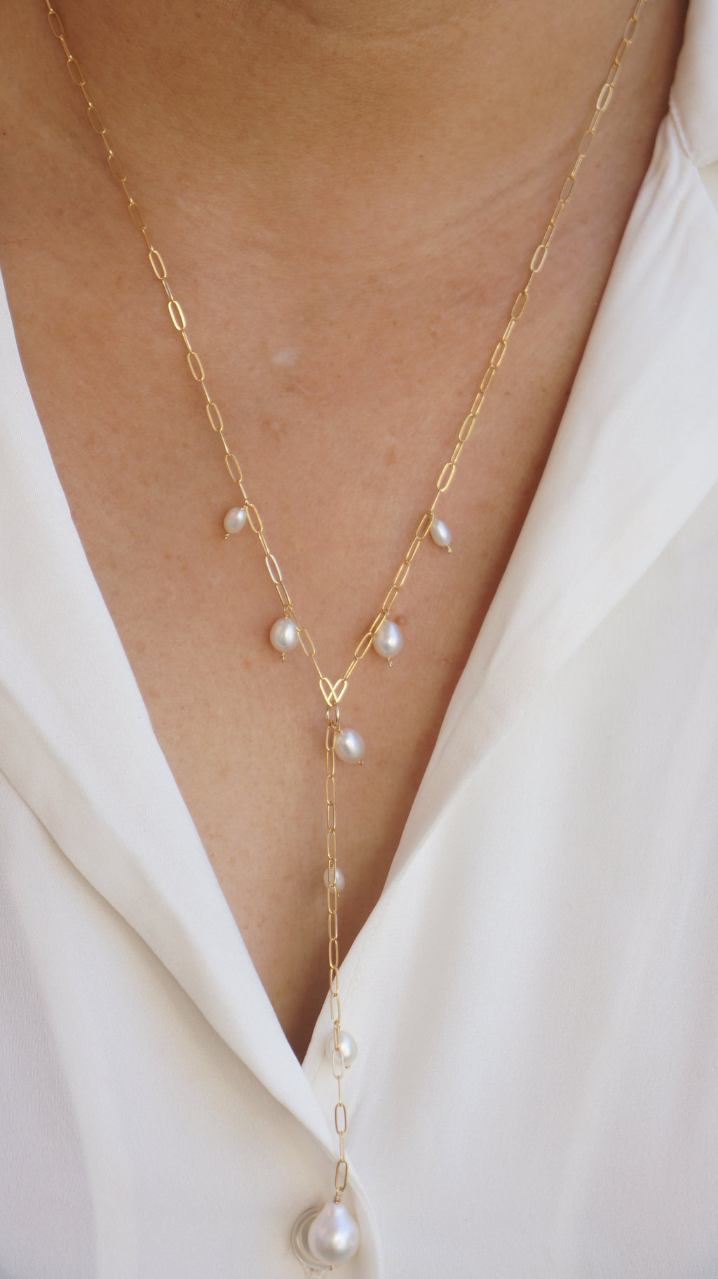 Aura Lariat Halskette | Shop Nory