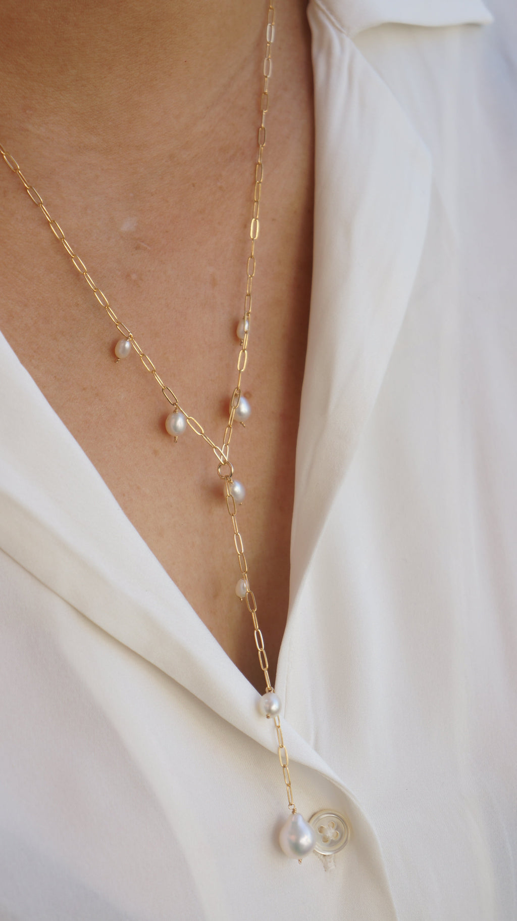 Aura Lariat Halskette | Shop Nory