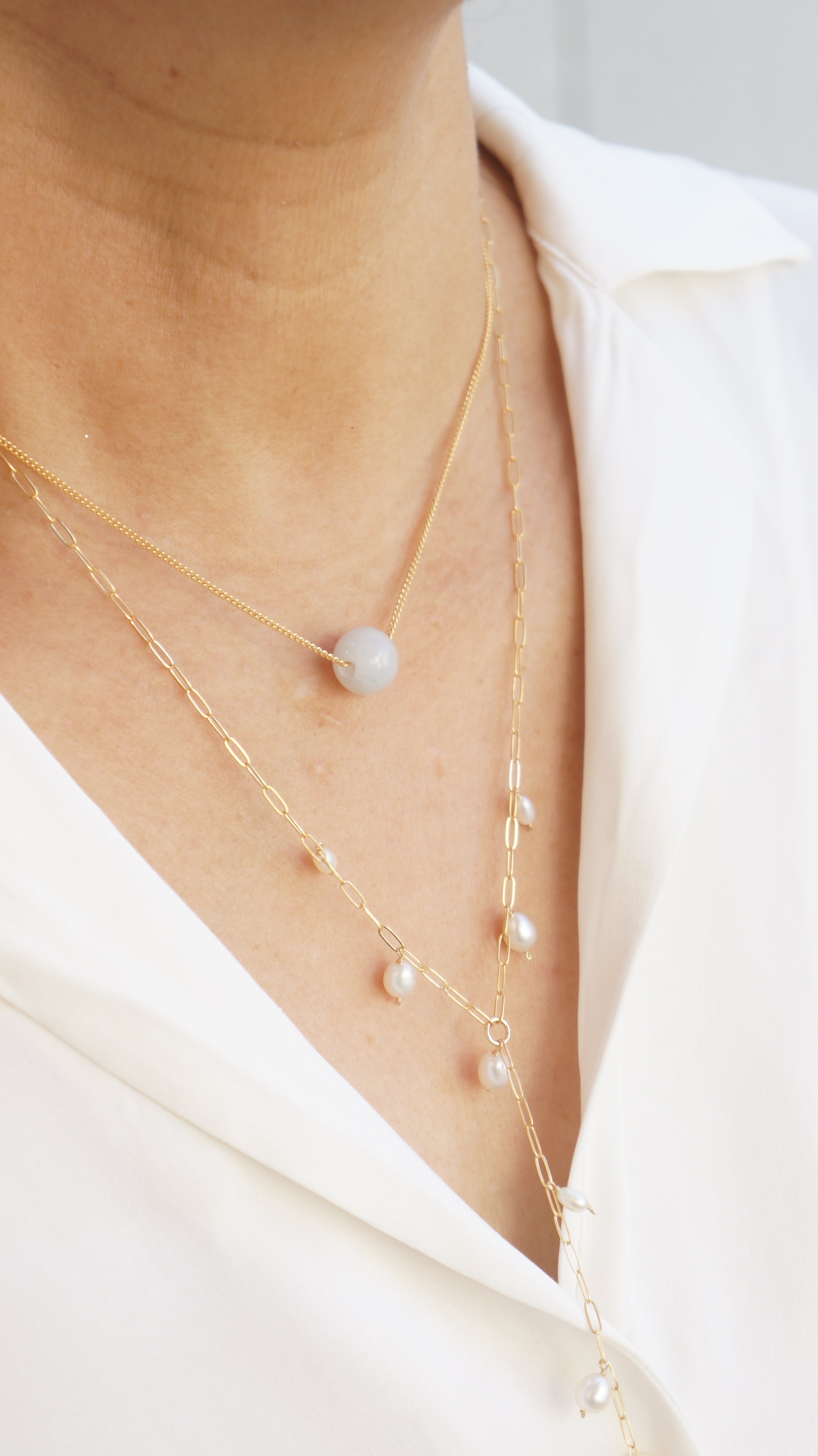 Globe Jade Halskette | Shop Nory