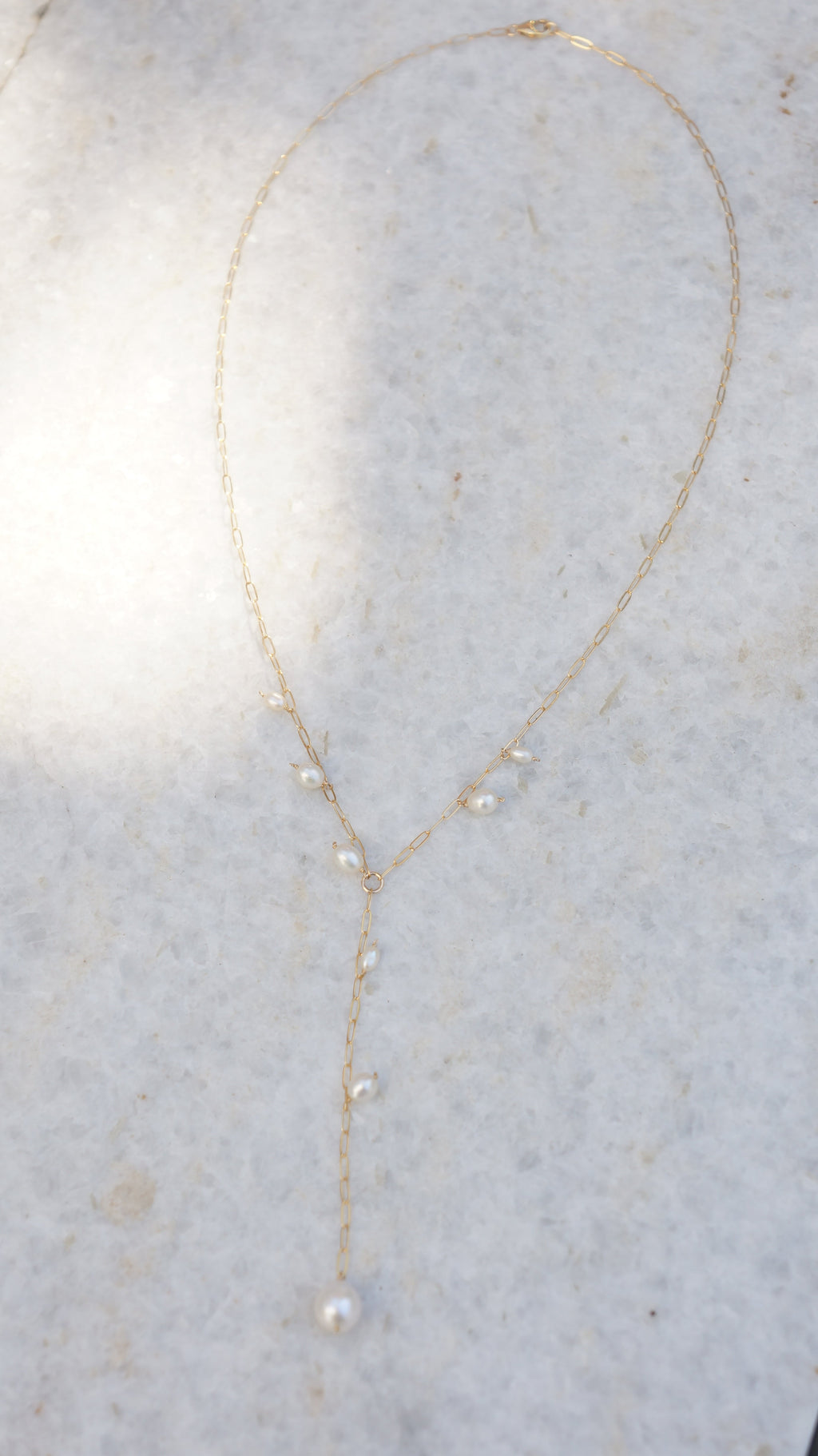 Aura Lariat Halskette | Shop Nory