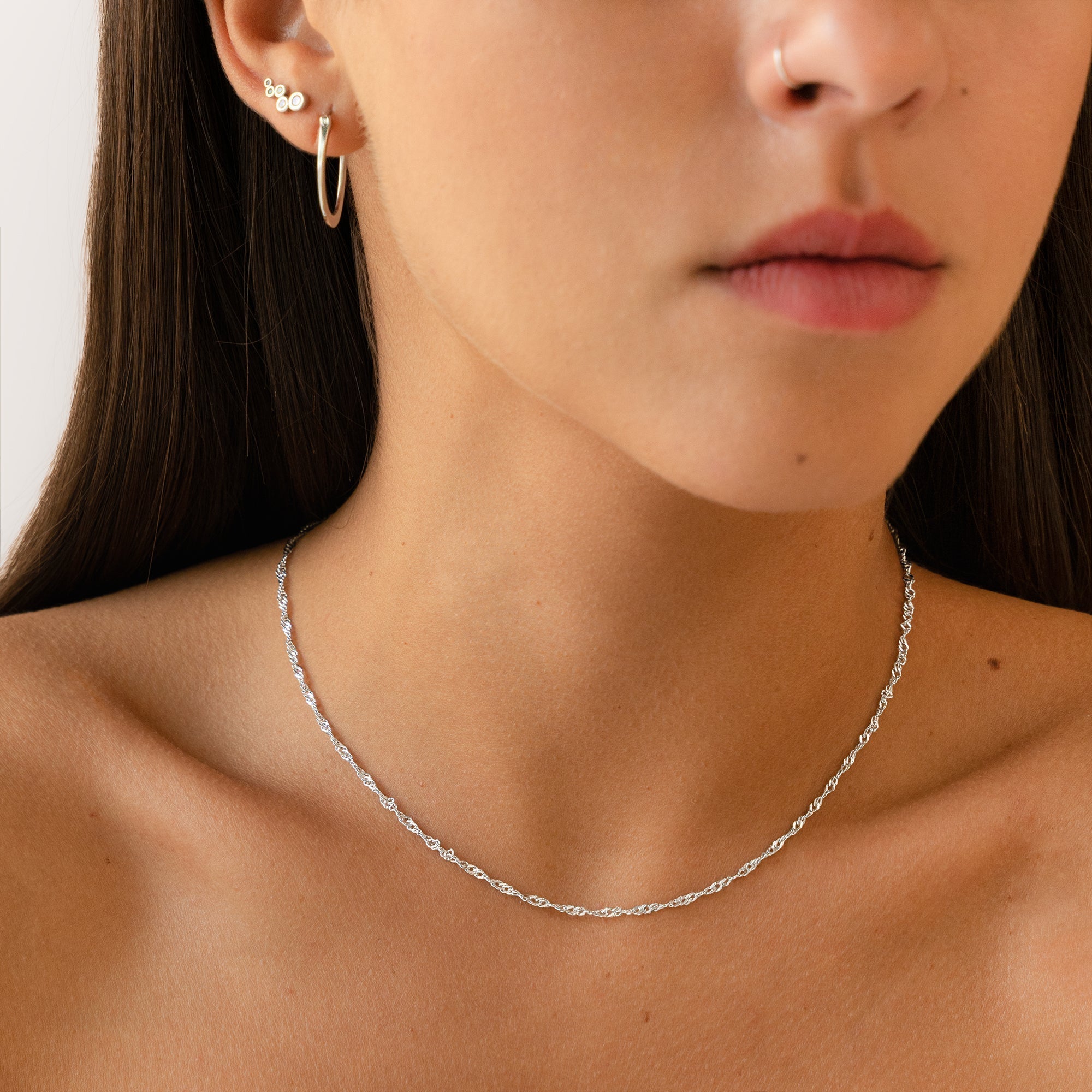 Wellenförmige Halskette - Aurélie | Shop Nory