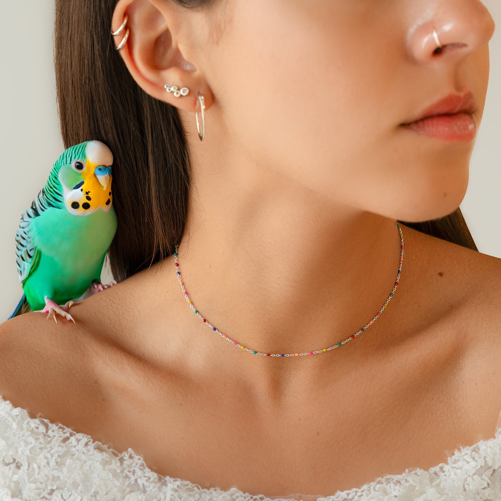 Stilvolle Regenbogenkette – Iris | Shop Nory