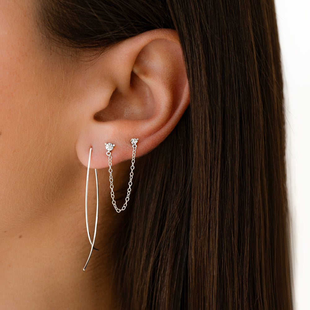 Stilvolle Minimalistische Ohrringe – Lina | Shop Nory