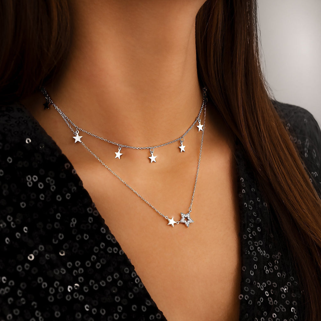 Stilvolle Sternenkette – Elara | Shop Nory