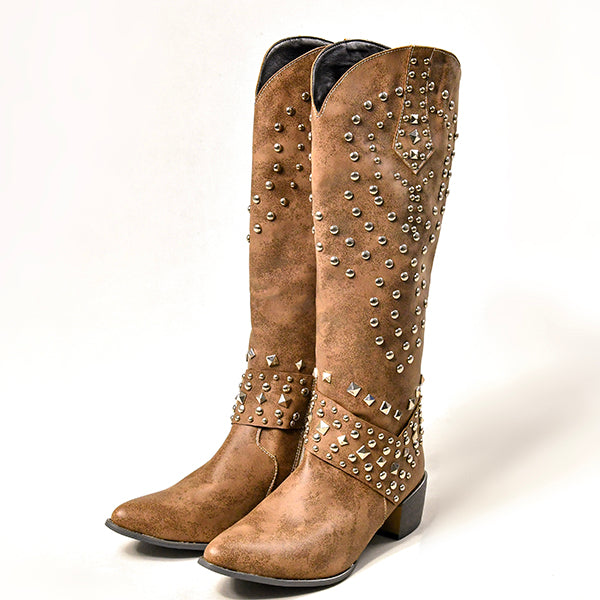Cowboystiefel mit Absätzen