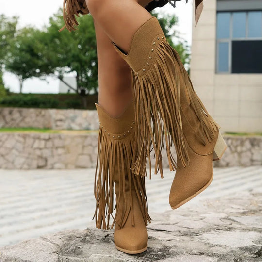 Elegante Cowboy-Stiefel für Damen
