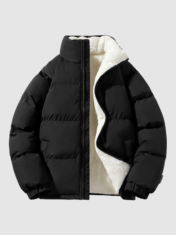 Herren Gefütterte Pufferjacke mit Warm & Leicht | ShopNory