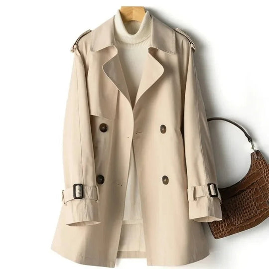 Trenchcoat mit Doppelter Knopfleiste